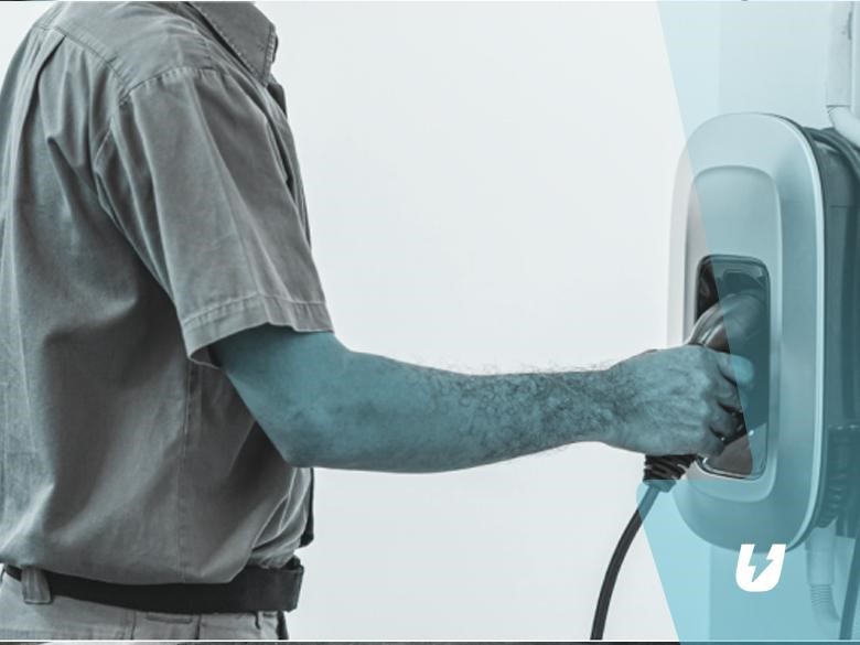 electric car charging station